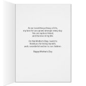 To My Wife, My Friend on Mother's Day (Inside (Right))