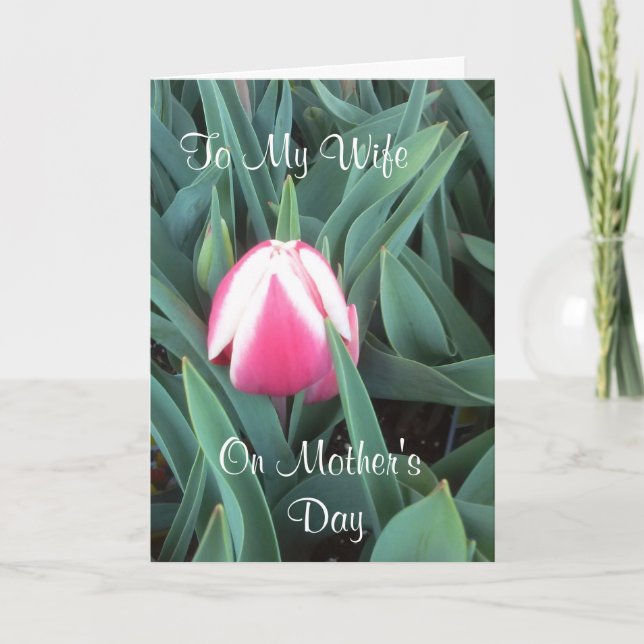 To My Wife On Mother's Day Card (Front)