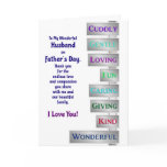 To My Wonderful Husband on Father's Day Card To My Wonderful Husband on Father's Day Card