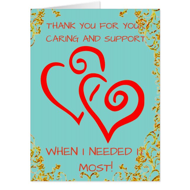 TO NURSING STAFF GRATITUDE CARD (Front)