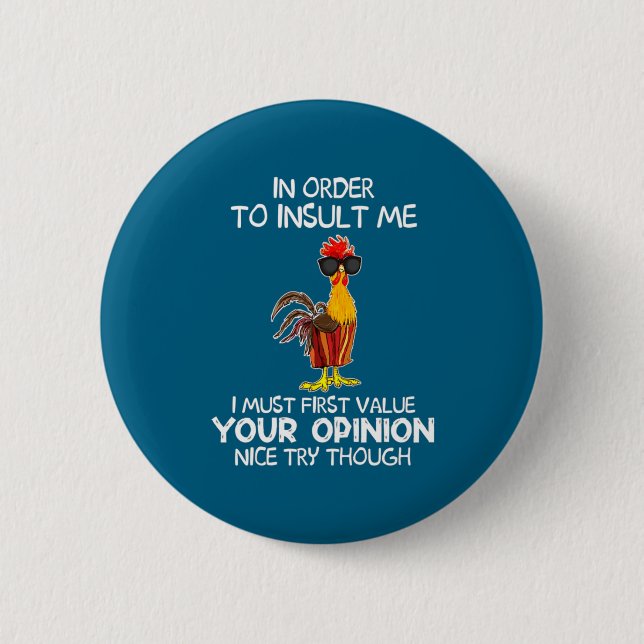 To Order Insult Must Value Button (Front)