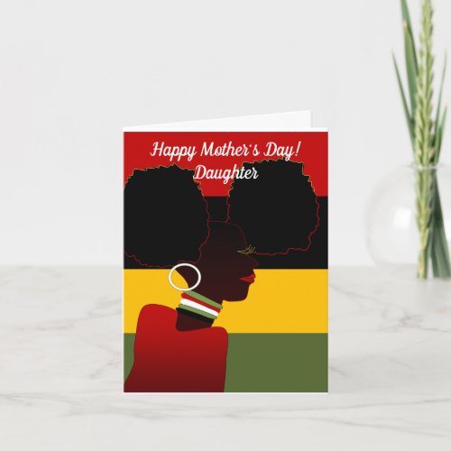 To Our Daughter American National Mothers Day Card