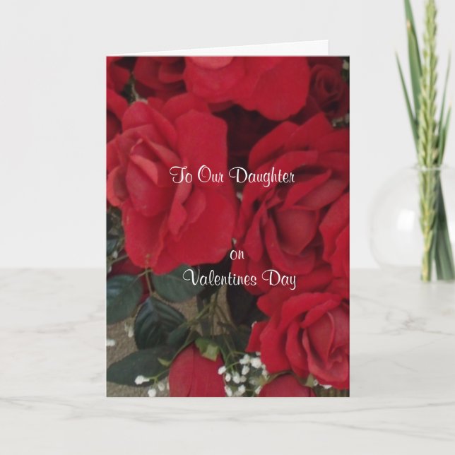 To Our Daughter Holiday Card (Front)