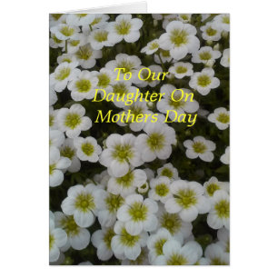 To Our Daughter on Mother's Day Cards