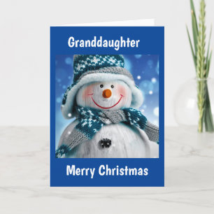 TO OUR *GRANDDAUGHER* HAVE FUN AT CHRISTMAS HOLIDAY CARD