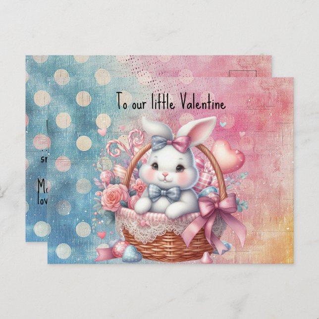 To our Little Valentine Postcard (Front/Back)