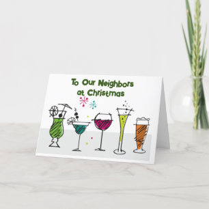 TO "OUR NEIGHBORS" AT CHRISTMAS GOOD CHEER! HOLIDAY CARD