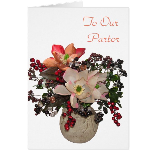 To our Pastor Cards (Front)
