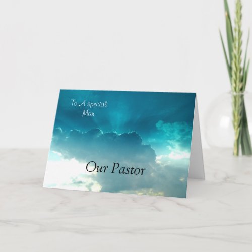 To Our Pastor Thank You Card
