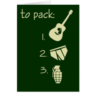 To Pack Cards