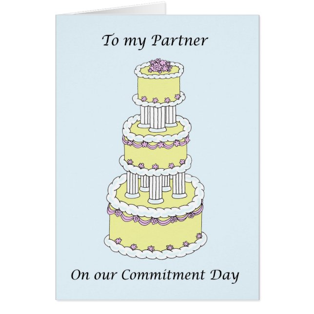 To Partner on Commitment Day Cards (Front)