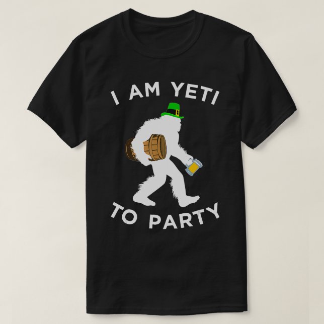 To Party Saint Patty  T-Shirt (Design Front)