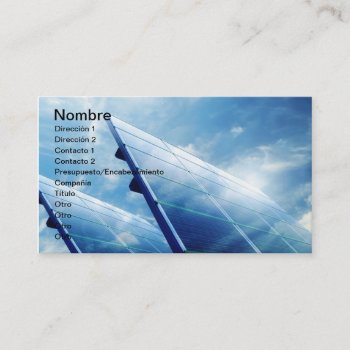 To Pave Energy Business Card by elmasca25 at Zazzle