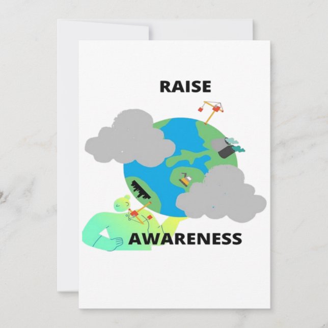 TO RAISE AWARENESS! INVITATION (Front)