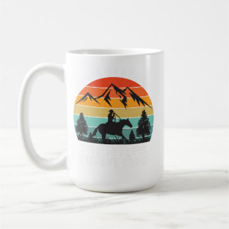 To Ride on a Horse Is to Fly Without Wings – Retro Coffee Mug