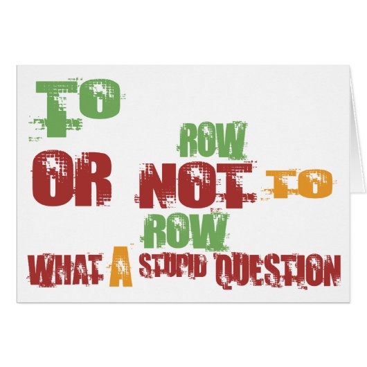 To Row (Front Horizontal)