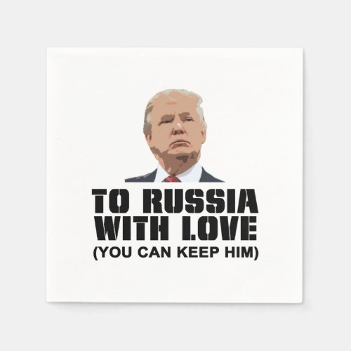 To Russia with Love Napkins