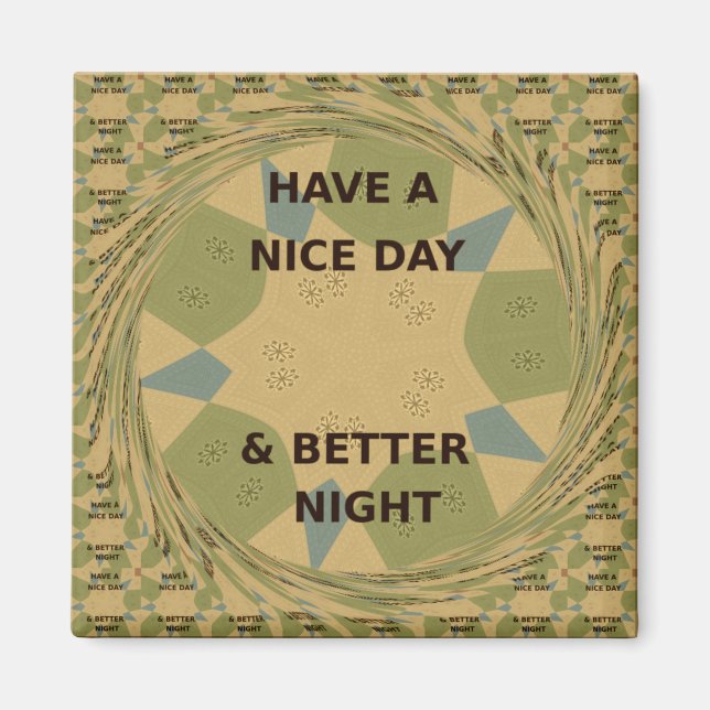 To serve and to Protect Fridge Magnets (Front)