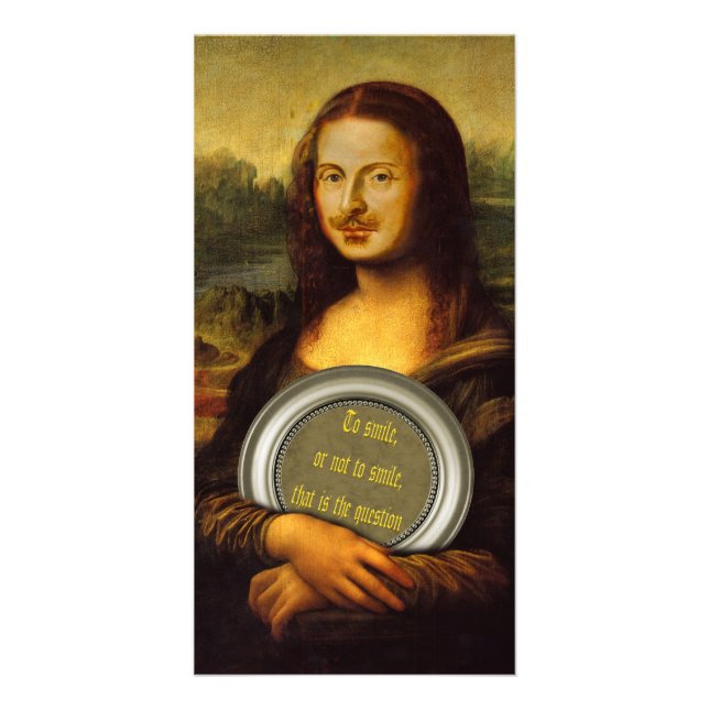 To Smile Or Not To Smile  Card (Front)