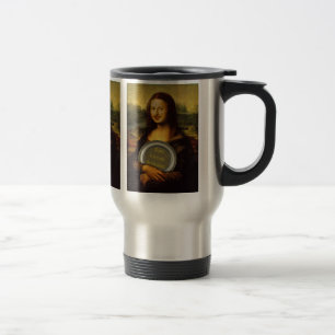 To Smile Or Not To Smile  Travel Mug
