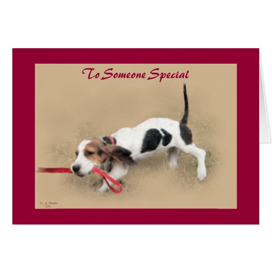 To Someone Special!...Card. (Front Horizontal)