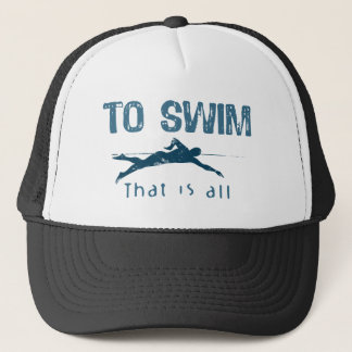 To Swim Trucker Hat