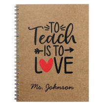 To Teach Is To Love | Personalized Teacher