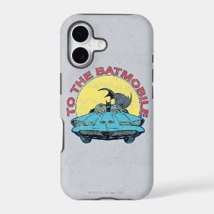 To The Batmobile - Distressed Icon iPhone 17 Case