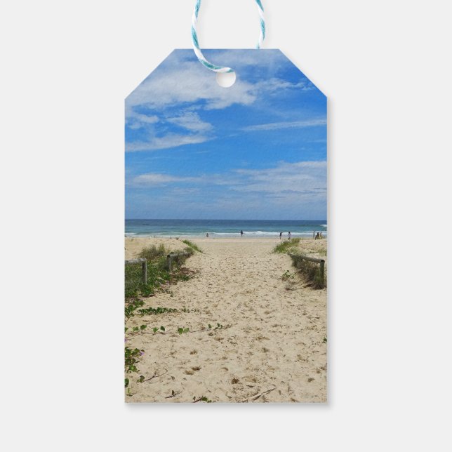 To the Beach Gift Tags (Back)