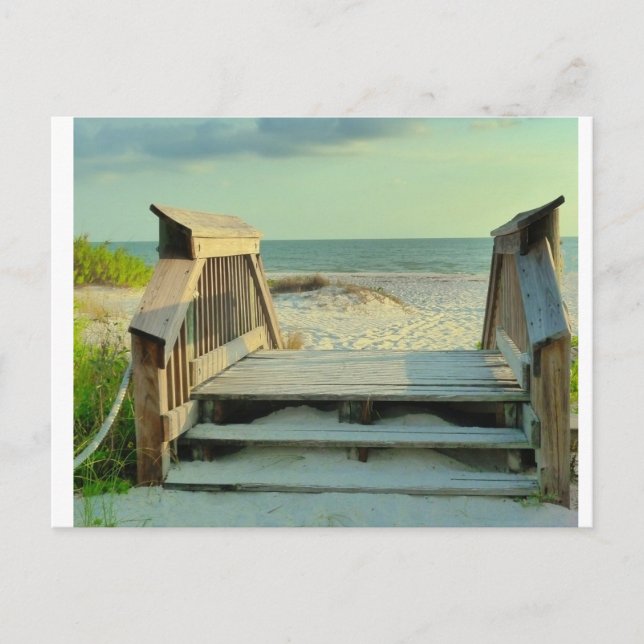To The Beach Postcard (Front)