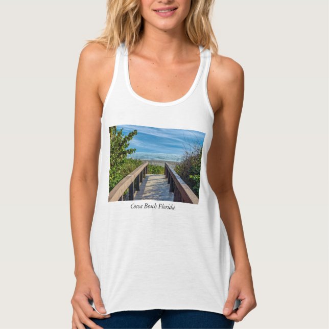 To The Beach Tank Top (Front)