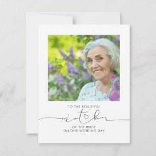 To The Beautiful Mother Of The Bride Wedding Photo