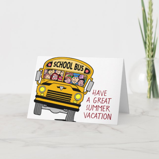 TO THE **BEST BUS DRIVER EVER** AT CHRISTMAS HOLID HOLIDAY CARD (Front)