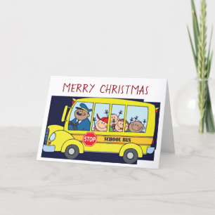 TO THE **BEST BUS DRIVER EVER** AT CHRISTMAS HOLIDAY CARD