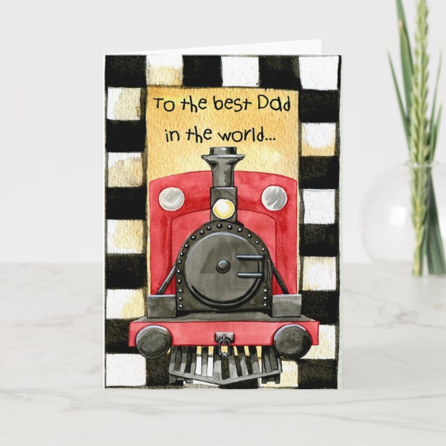 To the Best Dad Card (Front)