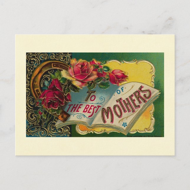 To The Best of Mothers Postcard (Front)