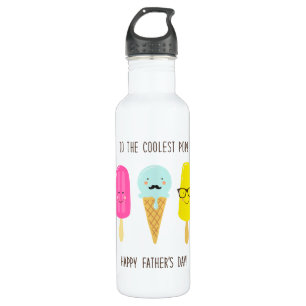 To The Coolest Pop - Father's Day Stainless Steel Water Bottle