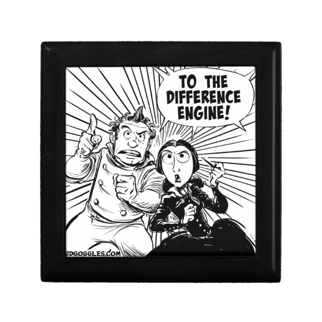 To The Difference Engine Panel Gift Box (Front)