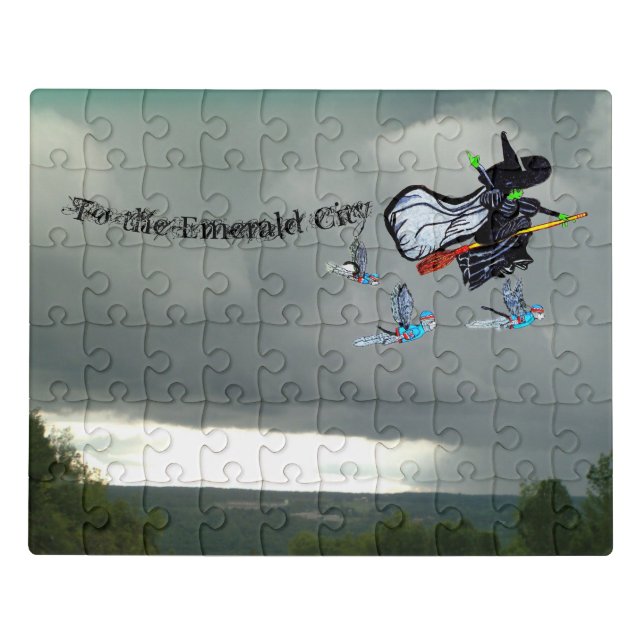 TO THE EMERALD CITY   JIGSAW PUZZLE (Puzzle Horizontal)