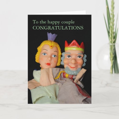 To the happy coupleCONGRATULATIONS Card Card