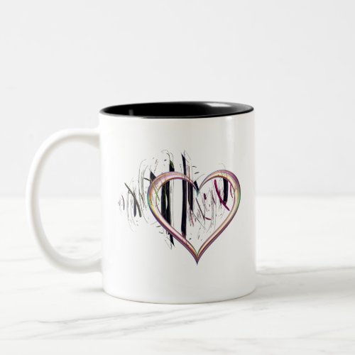 To the Heart Be True Two_Tone Coffee Mug