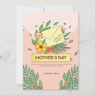 To the Heart of a Mother - Beautiful Mother's Day Holiday Card