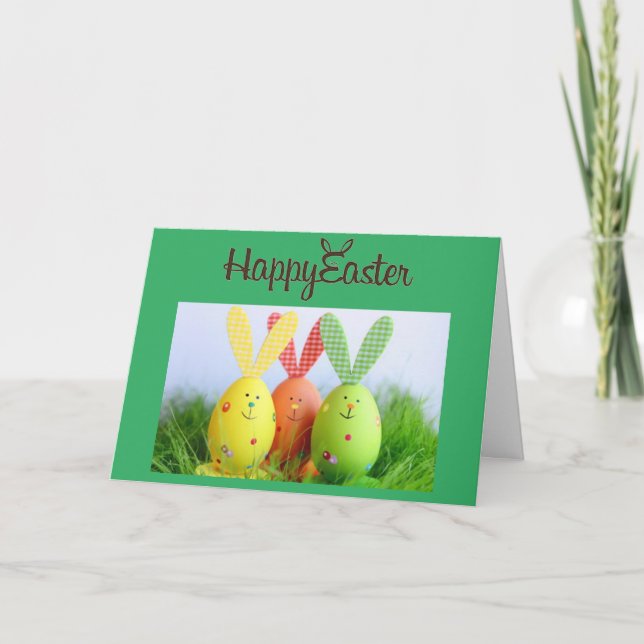 TO ** THE LOVE OF MY LIFE** AT EASTER WITH LOVE HOLIDAY CARD (Front)
