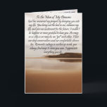 To The Man of My Dreams Birthday Card<br><div class="desc">To The Man of My Dreams Birthday Card</div>