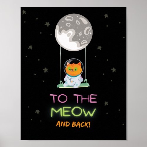 To the meow and back poster