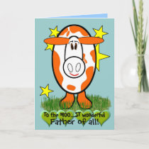 To the Moo... st wonderful Father of all! Card