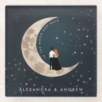 To The Moon And Back Cute Love Stars Night Sky