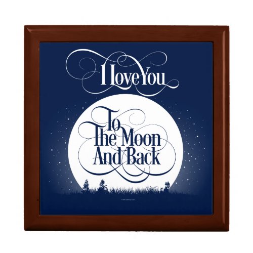 To The Moon And Back Gift Box