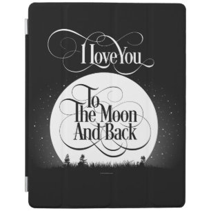 To The Moon And Back iPad Smart Cover