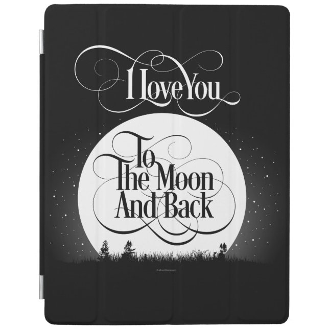 To The Moon And Back iPad Smart Cover (Front)